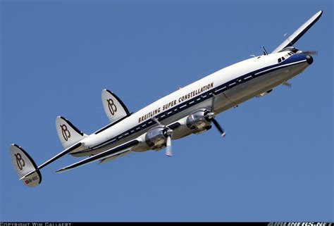 breitling super conny|The Last Airworthy Lockheed Super Constellation.